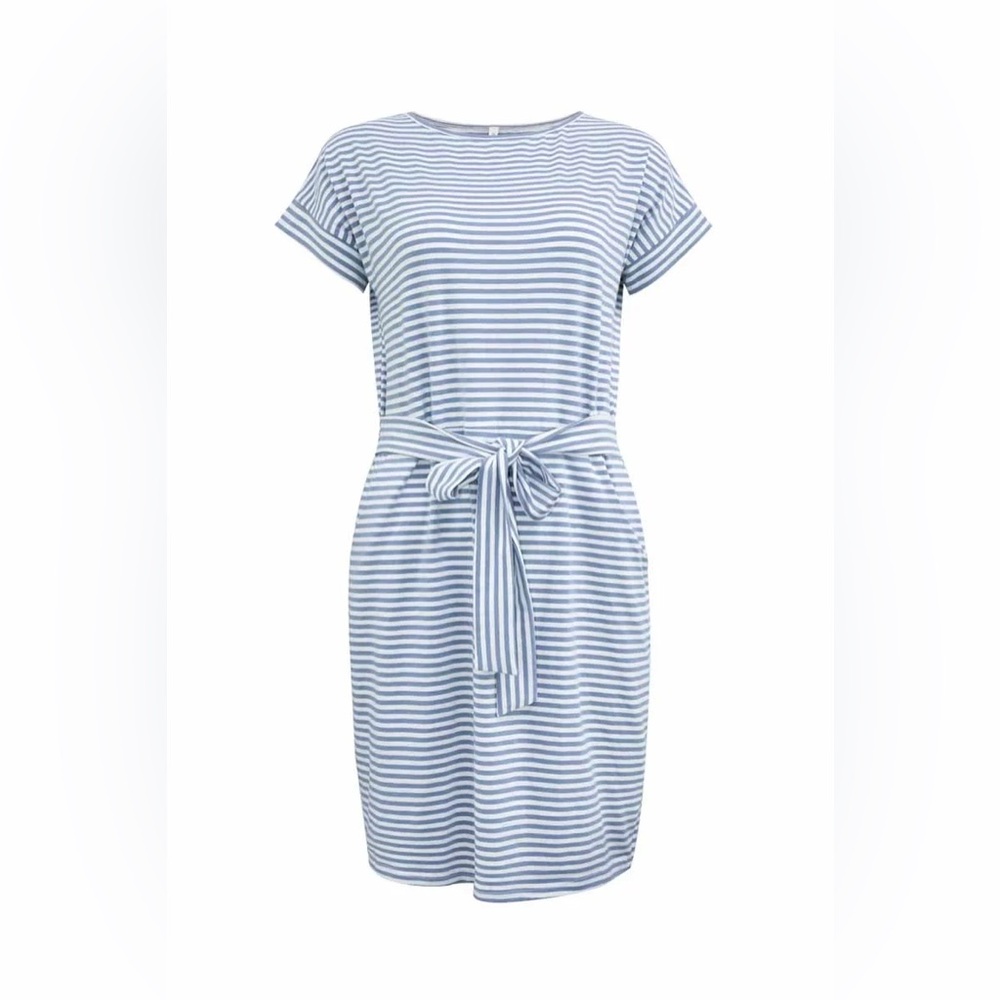 Striped Knot Dress